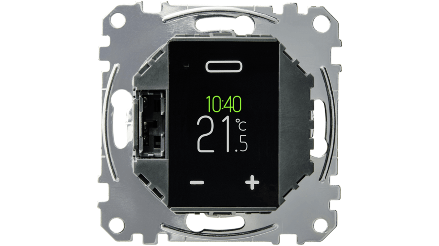 Schneider Electric MTN5 Flush Mount Temperature Control Module, 44mm Relay, 230 V Supply Voltage Temperature Control