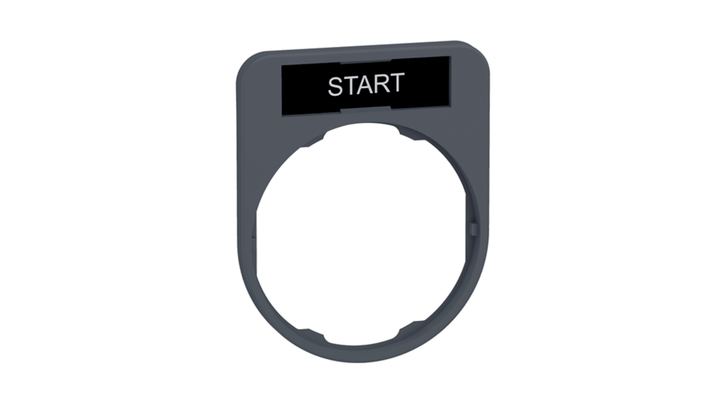 Schneider Electric Marking Accessory for Use with Pushbuttons, Start