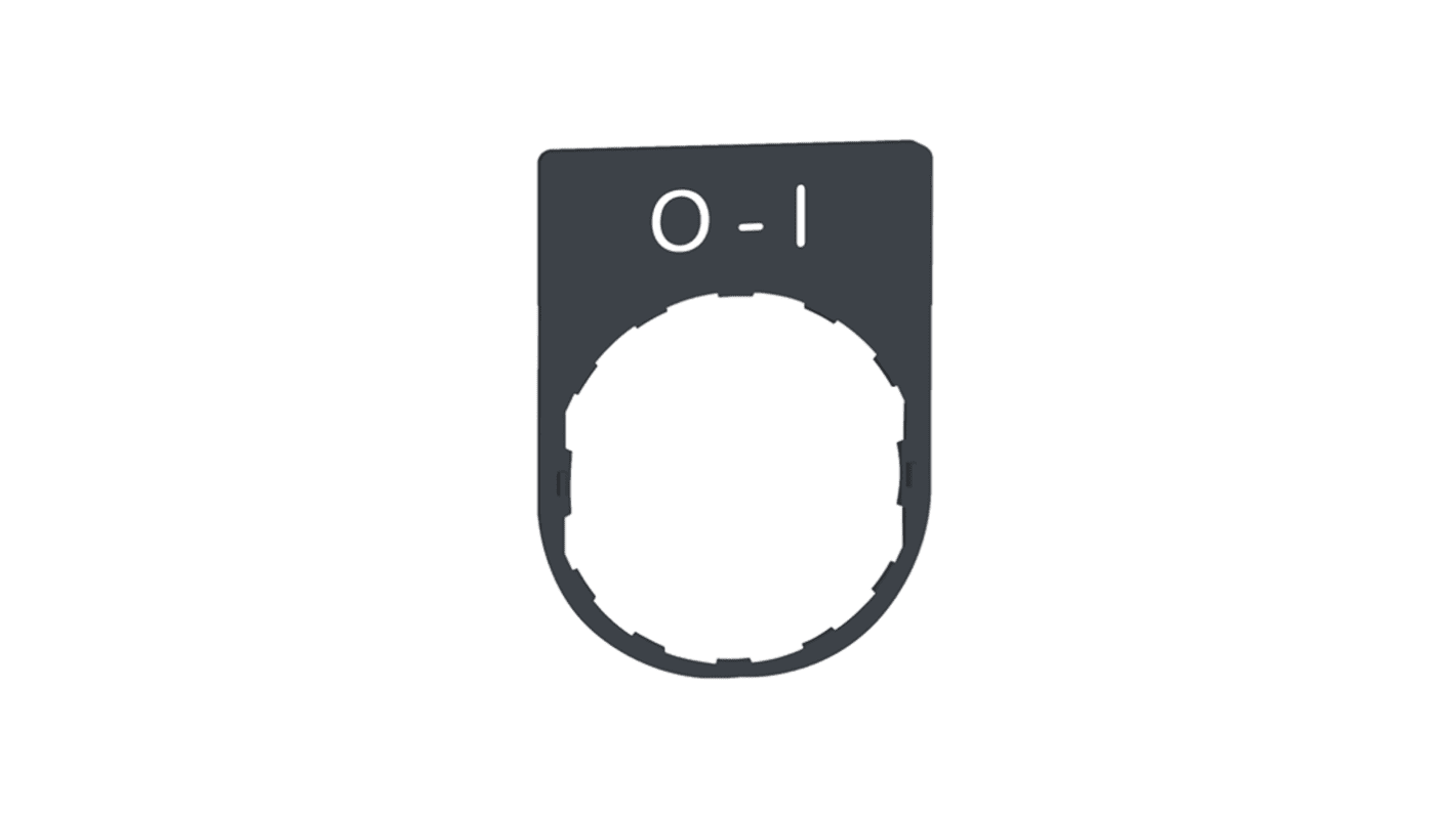 Schneider Electric Marking Accessory for Use with Pushbuttons, o-i