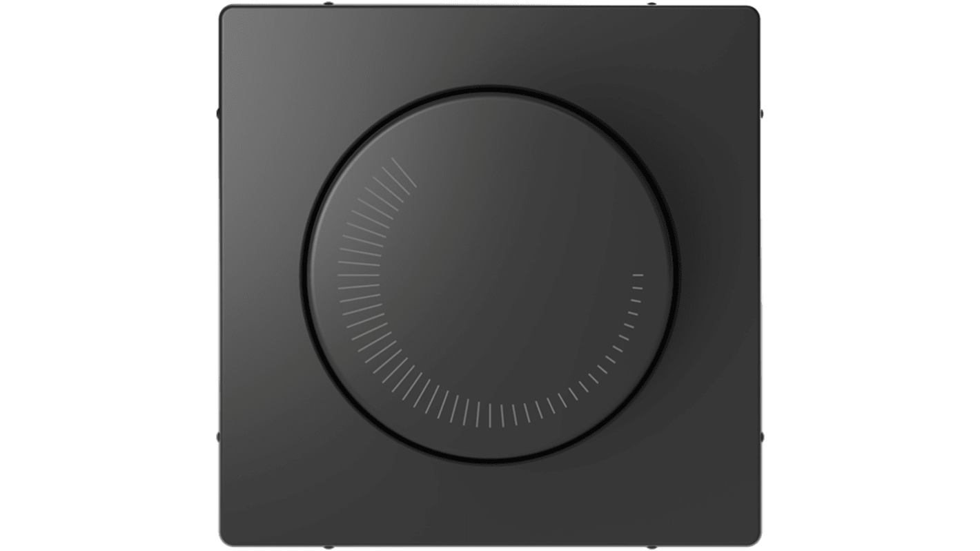 Schneider Electric Anthracite Grey Cover Plate Thermoplastic Faceplate & Mounting Plate