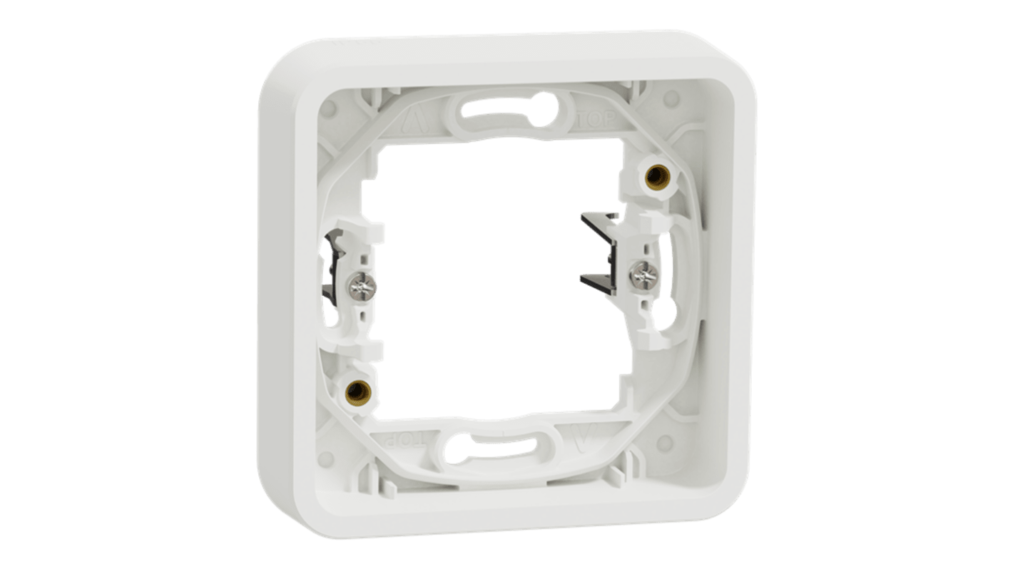 Schneider Electric Mureva Styl Back Boxes, 84 x 84 x 19mm