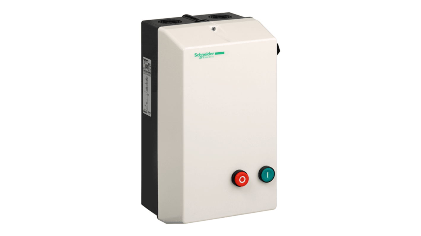 Schneider Electric TeSys Motor Starter, DOL, 7.5 kW, 500 V, 3 Phase, IP65