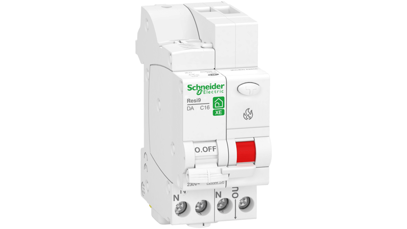 Schneider Electric Resi9 R9E MCB, 1P, 20A, 230V AC