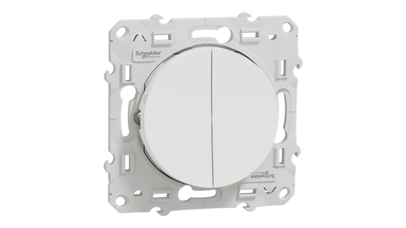 Schneider Electric S52 Series Push Button, Flush Mount, 250V, IP21D
