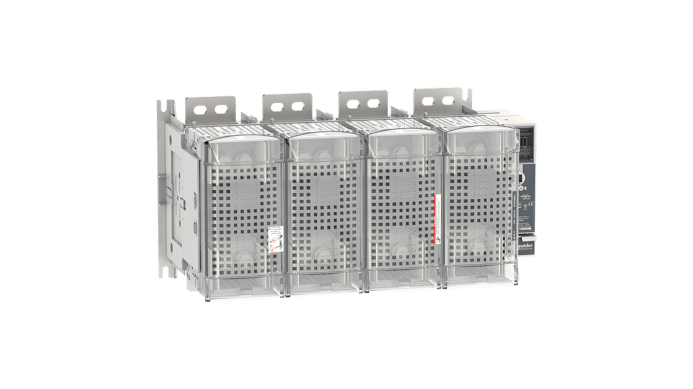 Schneider Electric Fuse Switch Disconnector, 4 Pole, 23A Max Current, 23A Fuse Current