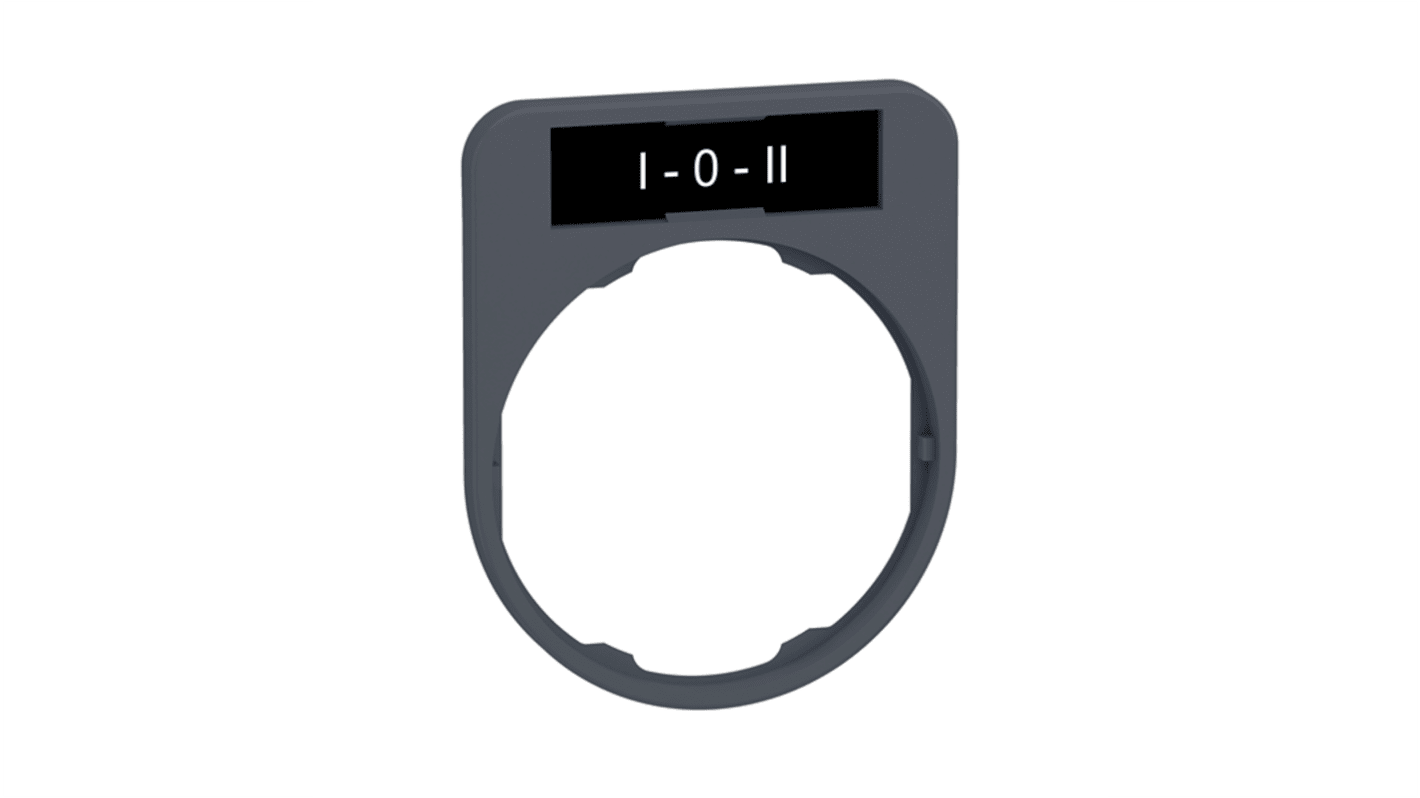 Schneider Electric Marking Accessory for Use with Pushbuttons, i-o-ii