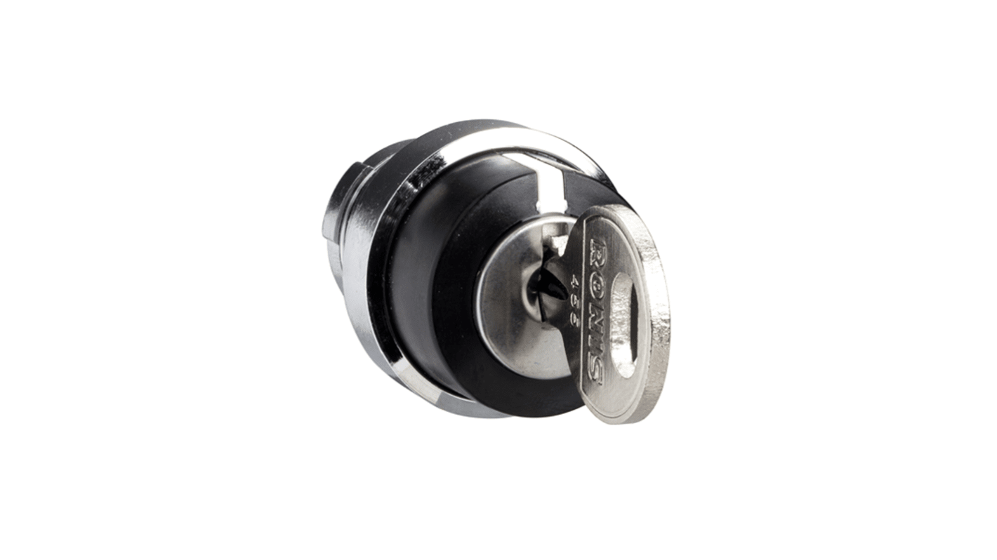 Schneider Electric Harmony Key Switch Head, 22mm Cutout