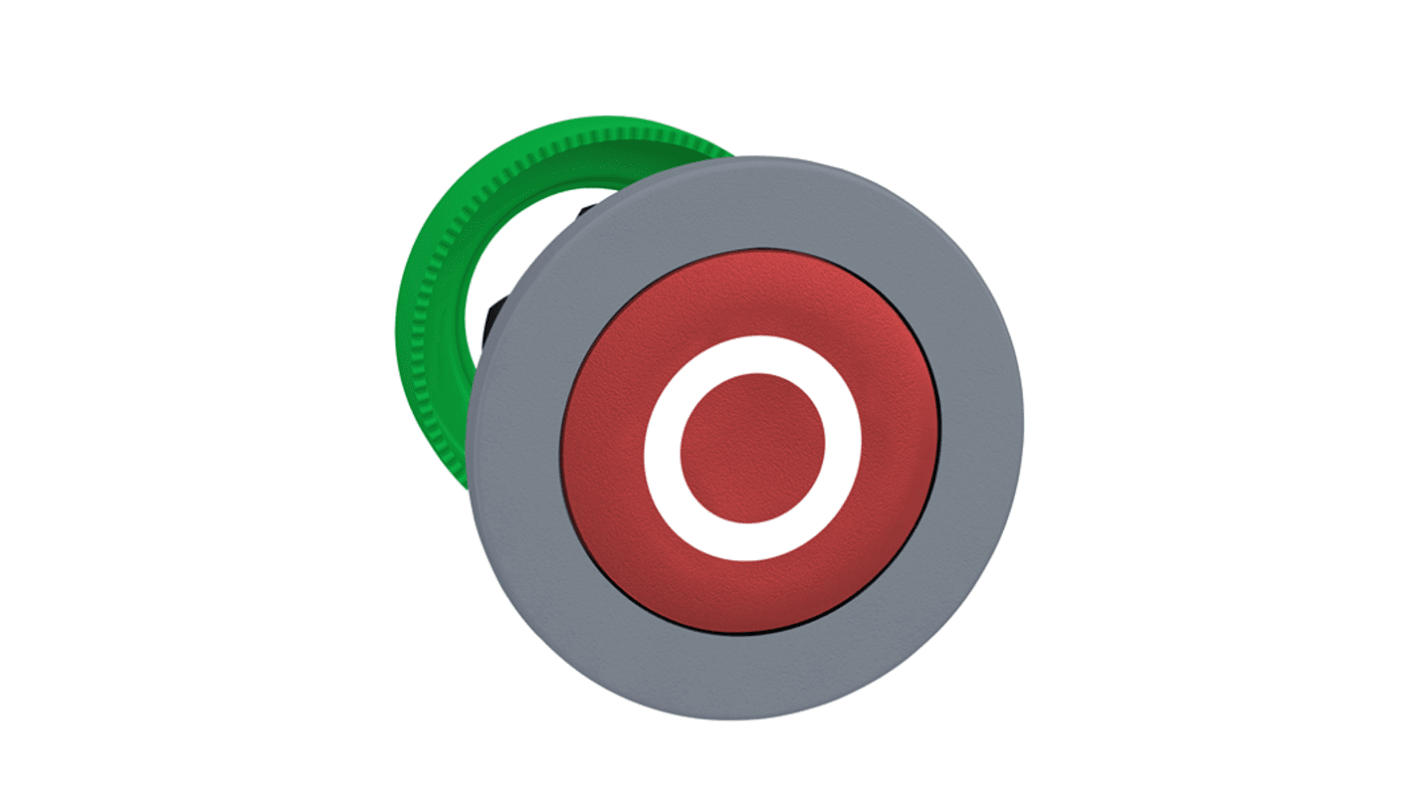 Schneider Electric ZB5F Series Red Push-In Push Button Head, 30.5mm Cutout, IP66, IP67