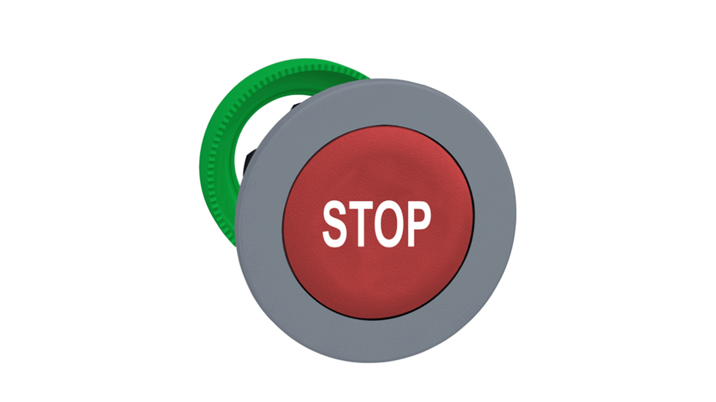 Schneider Electric Harmony Series Red Push-In Push Button Head, 30.5mm Cutout, IP66, IP67