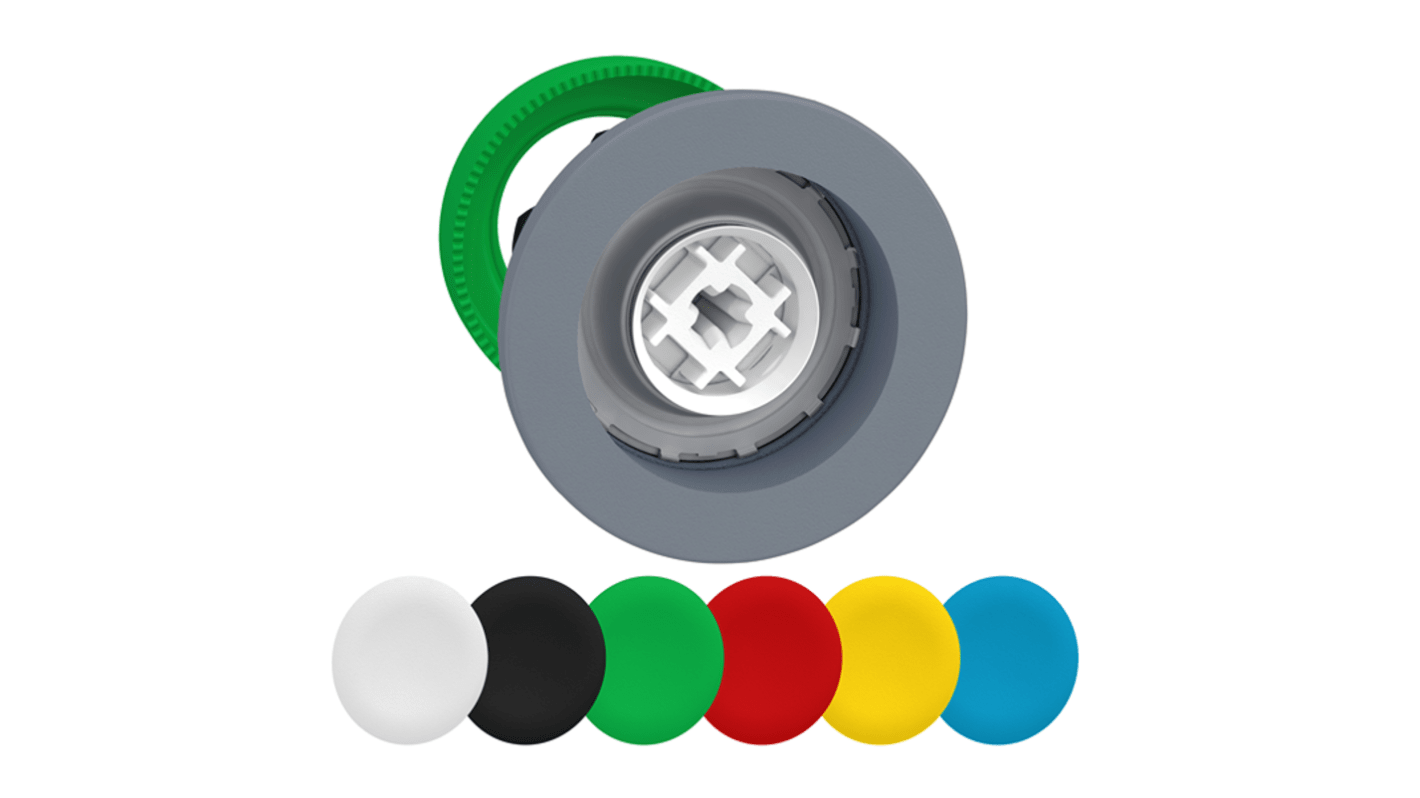 Schneider Electric Harmony Series Push-In Push Button Head, 30.5mm Cutout, IP66, IP67