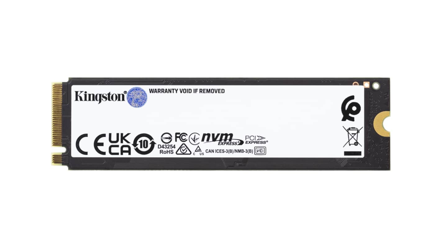 Kingston 1TB固态硬盘 SSD, PCIe Gen 4.0 x4 NVMe接口, M.2 (2280), 愤怒叛徒, 3D TLC