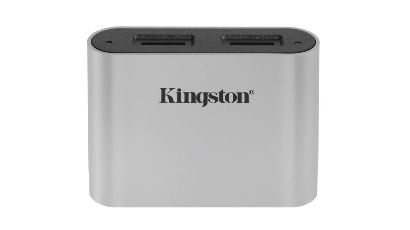 Kingston USB 3.2 便携式内存卡读卡器, 兼容SD卡