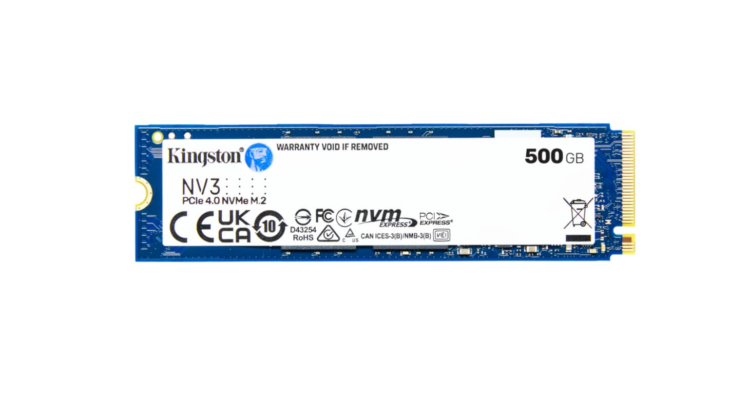 Kingston NV3 M.2 2280 500GB Internal SSD