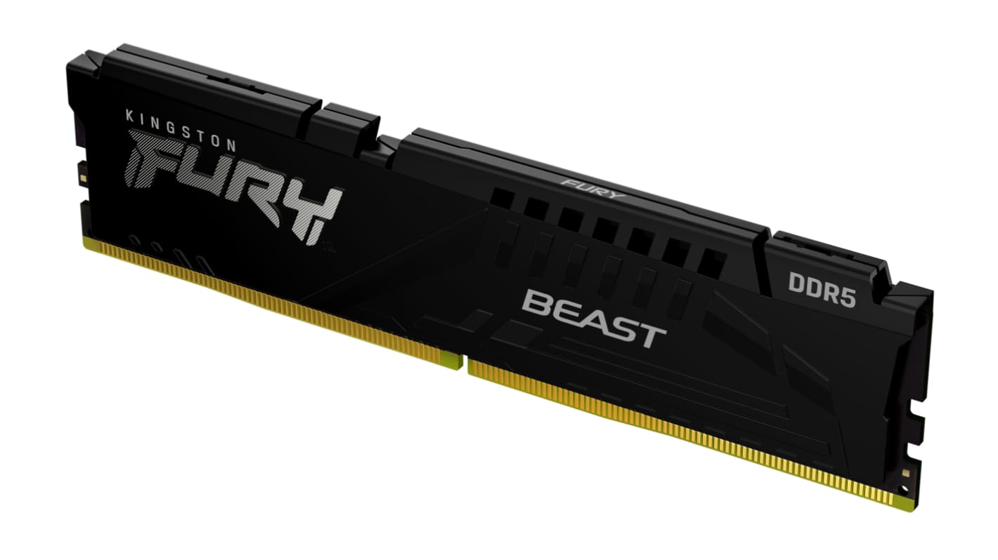 Kingston 台式机内存, 16GB, DDR5, 6000MT/s, DIMM插槽