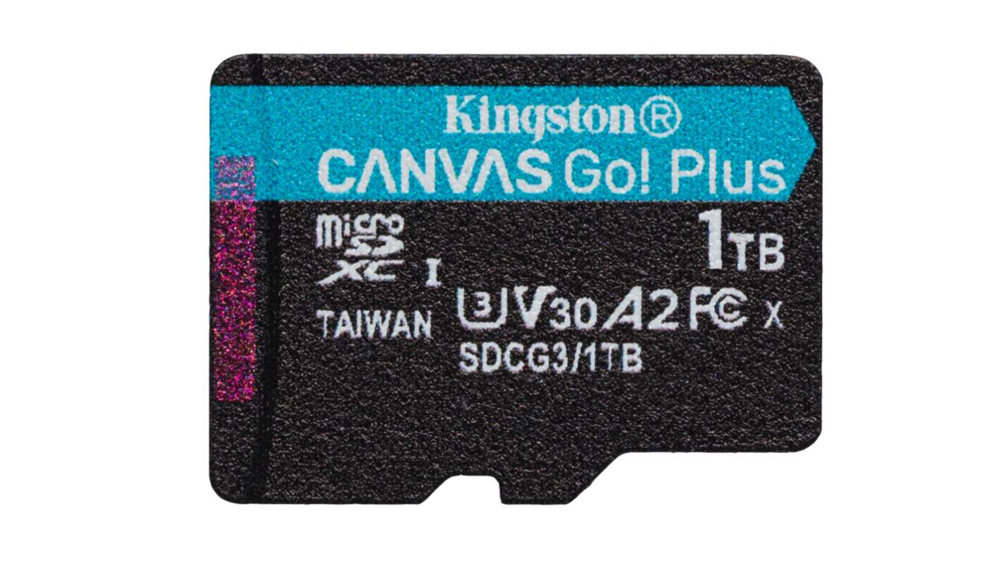 Kingston 1 TB MicroSD Micro SD Card, A2, Class 10, U3, UHS-I, V30