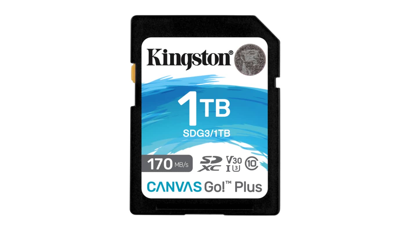 Kingston 1 TB SDXC Micro SD Card, A2, Class 10, U3, UHS-I, V30