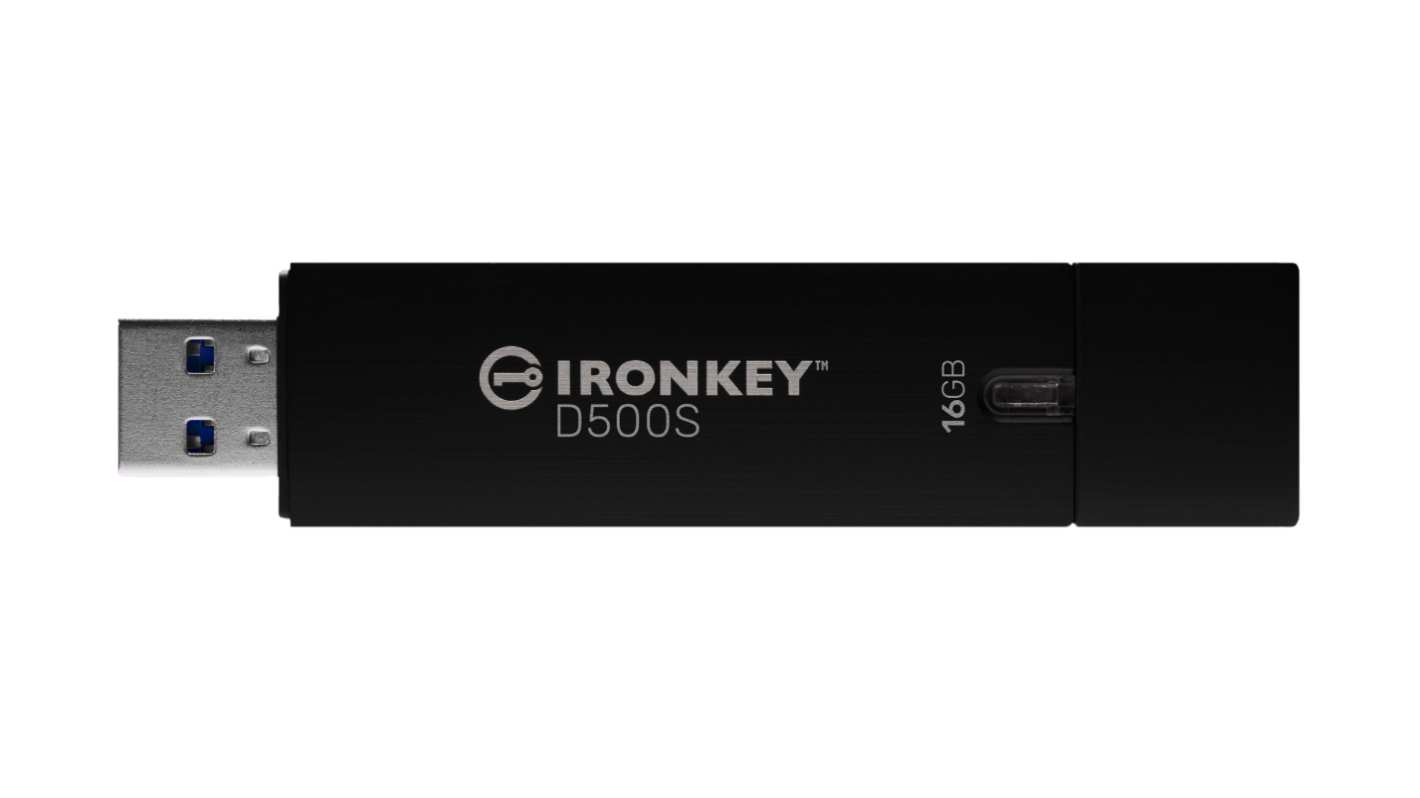 Kingston IronKey D500S 16 GB USB 3.2 USB Flash Drive