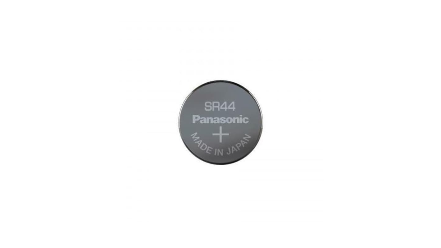 Panasonic SR44 Button Battery, 1.55V, 11.6mm Diameter