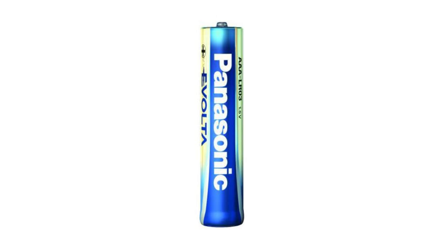 Panasonic 7号电池 碱性, 1.5V, 2个装, LR03EGE/2BP