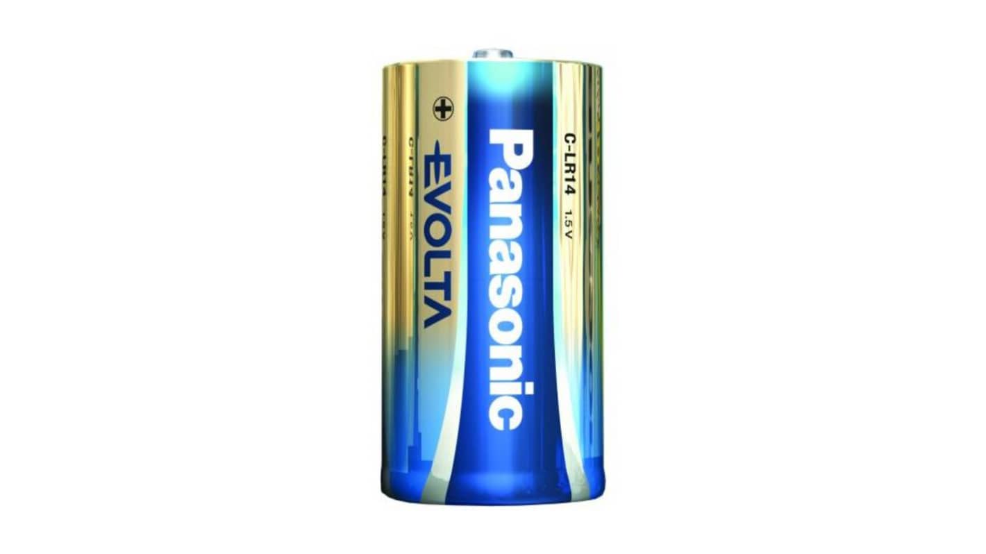 Batterie C Panasonic Pro Power, Alcalina, StandardV, terminale standard