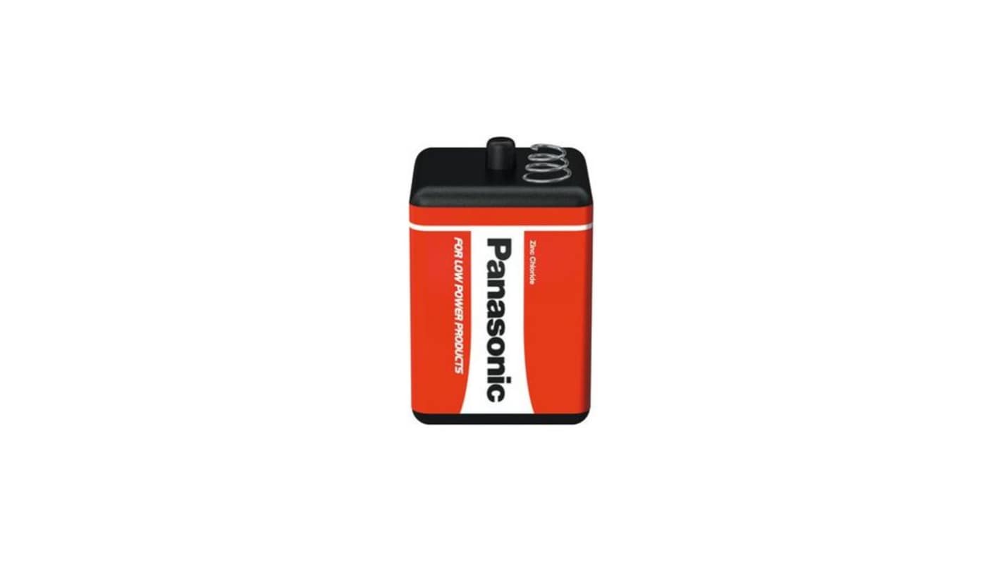 Panasonic Zinc Carbon 6V, 4R25 Battery