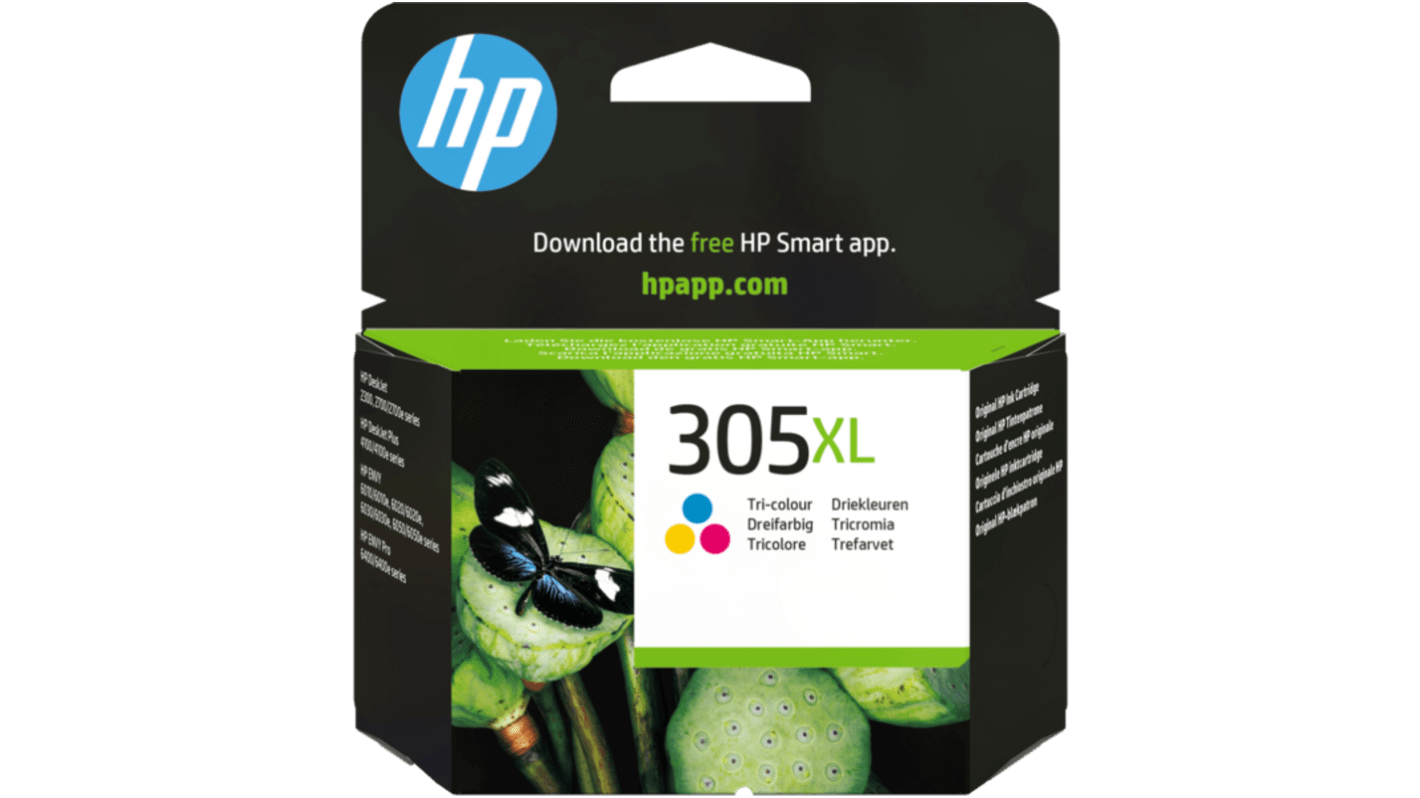 Hewlett Packard インクカートリッジ シアン, マゼンタ, 黄