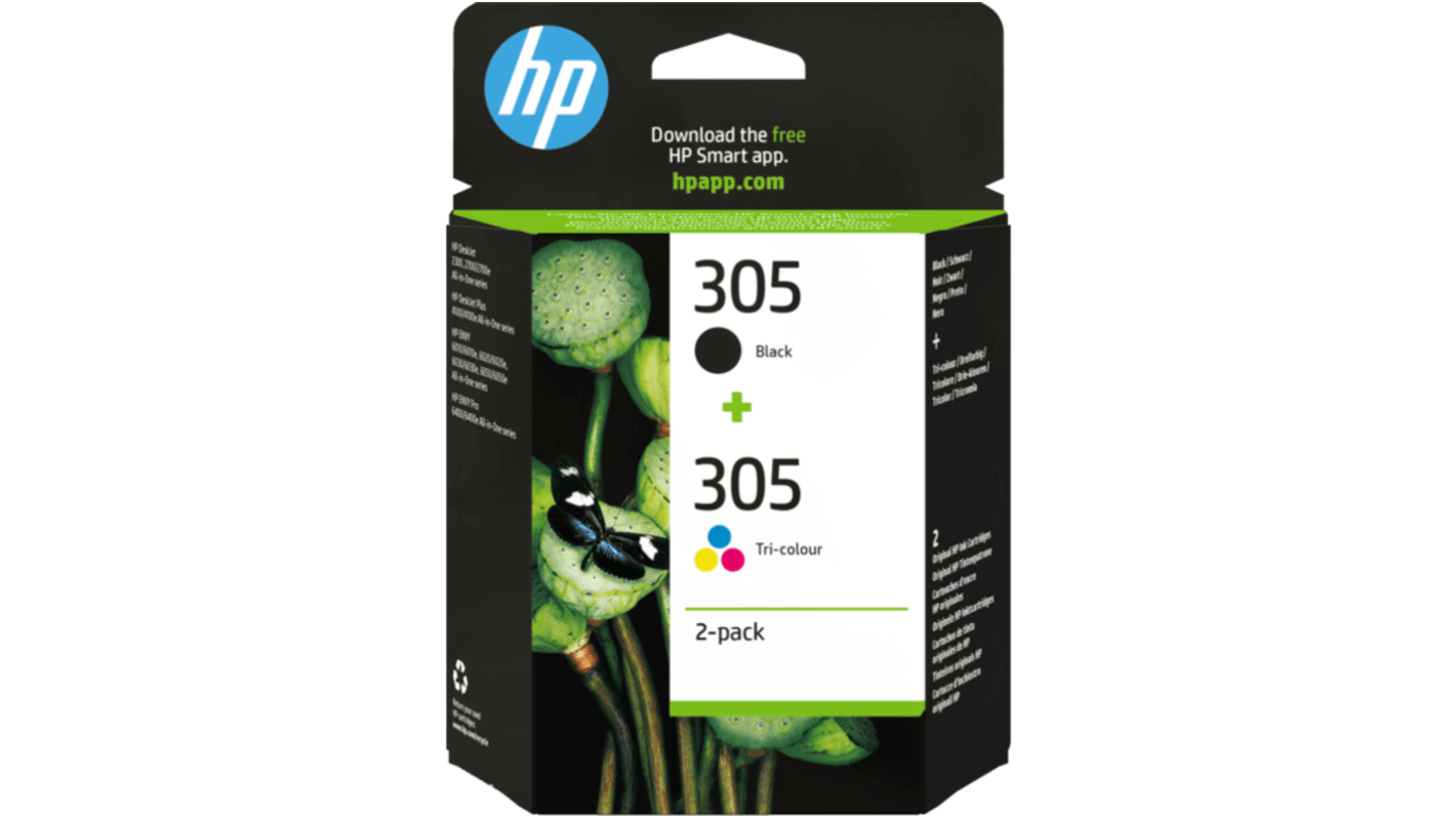 Hewlett Packard インクカートリッジ 黒, シアン, マゼンタ, 黄
