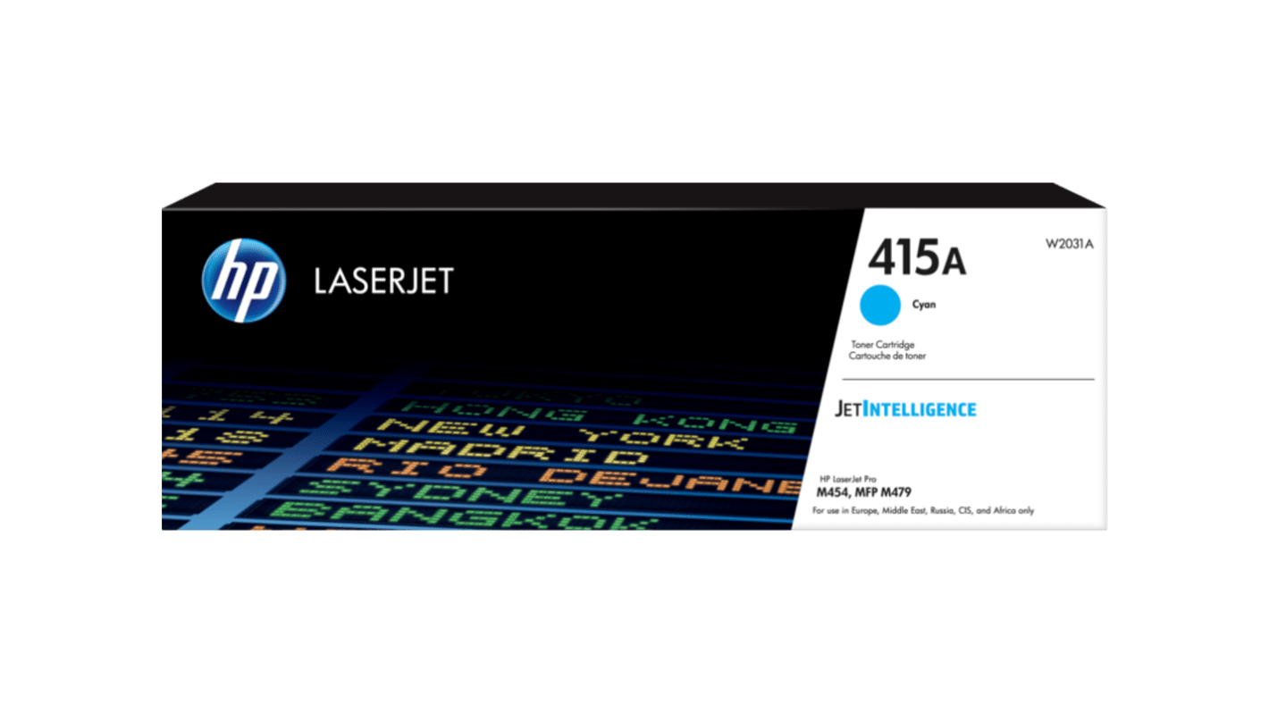 Hewlett Packard W2031A Cyan Toner Cartridge,  HP Compatible