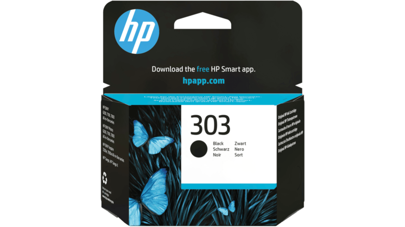 Hewlett Packard T6N02AE Black Ink Cartridge
