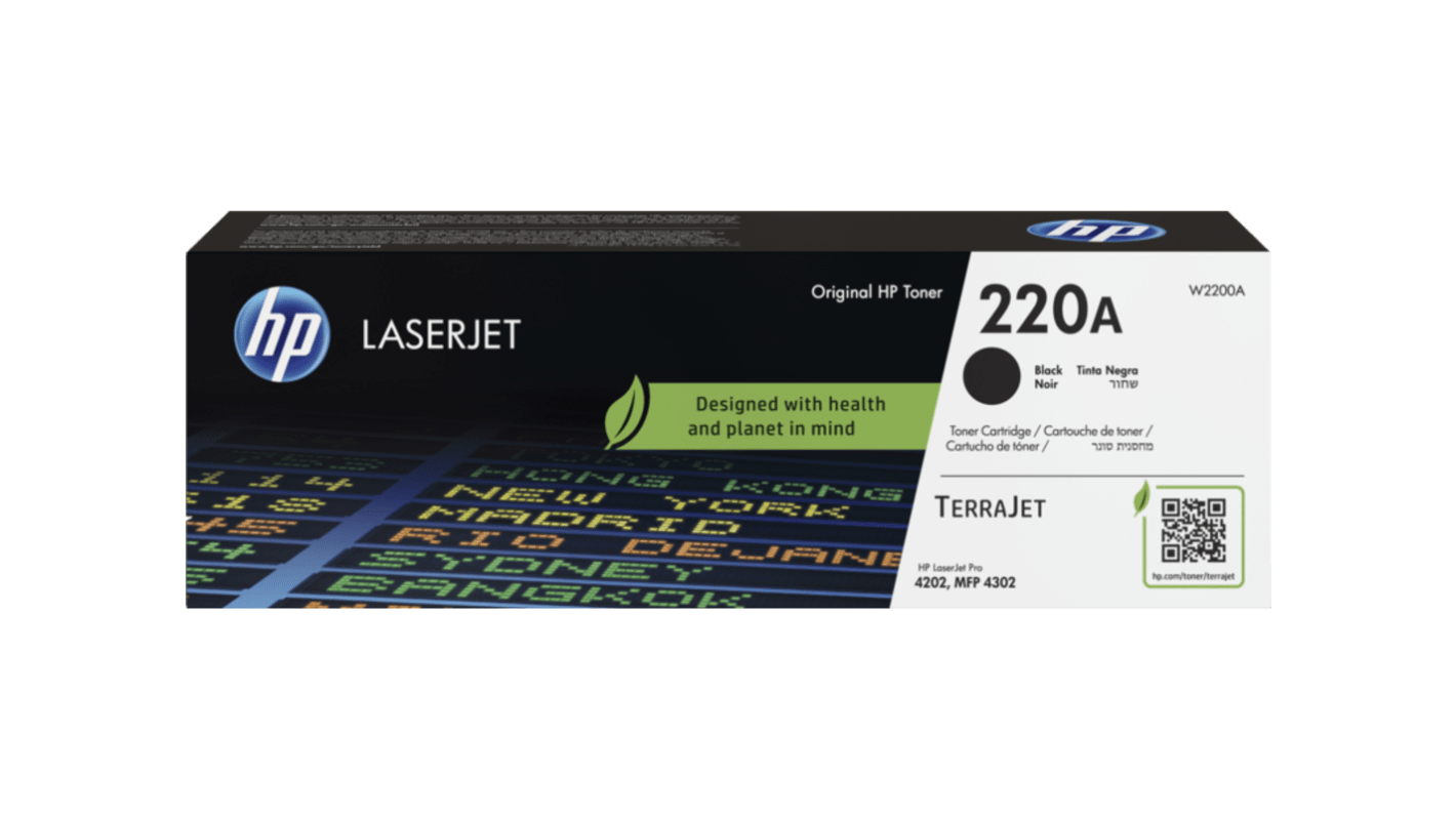 Hewlett Packard W2200A Black Toner Cartridge,  HP Compatible