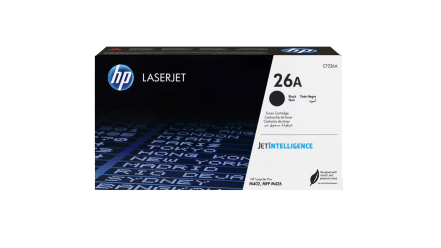 Hewlett Packard CF226A Black Toner Cartridge,  HP Compatible