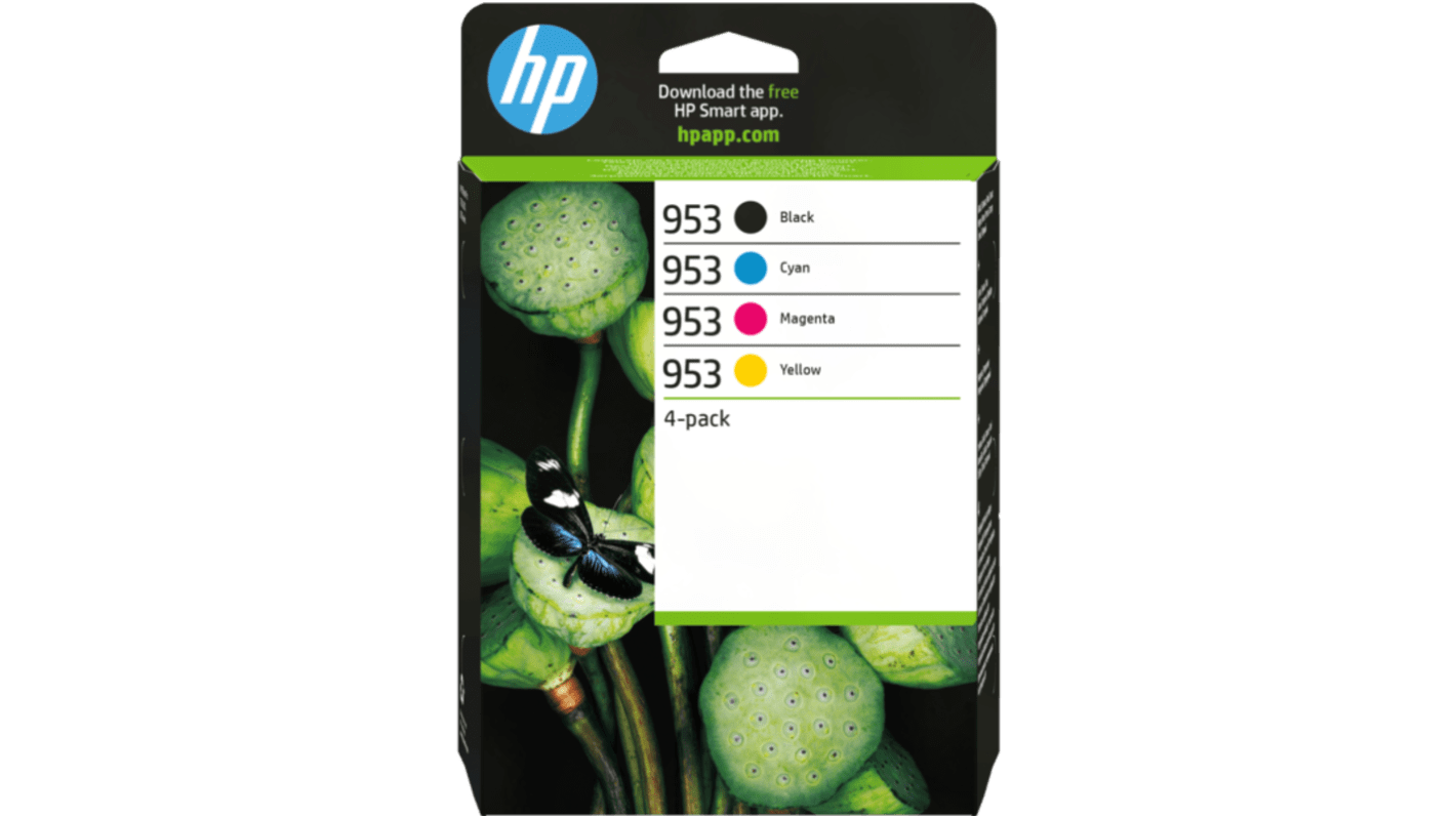 Hewlett Packard 6ZC69AE Black, Cyan, Magenta, Yellow Ink Cartridge