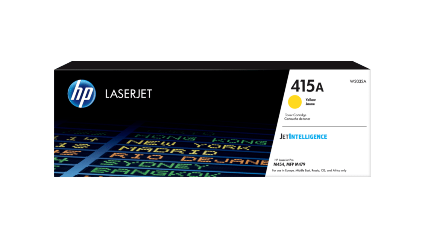 Hewlett Packard W2032A Yellow Toner Cartridge,  HP Compatible