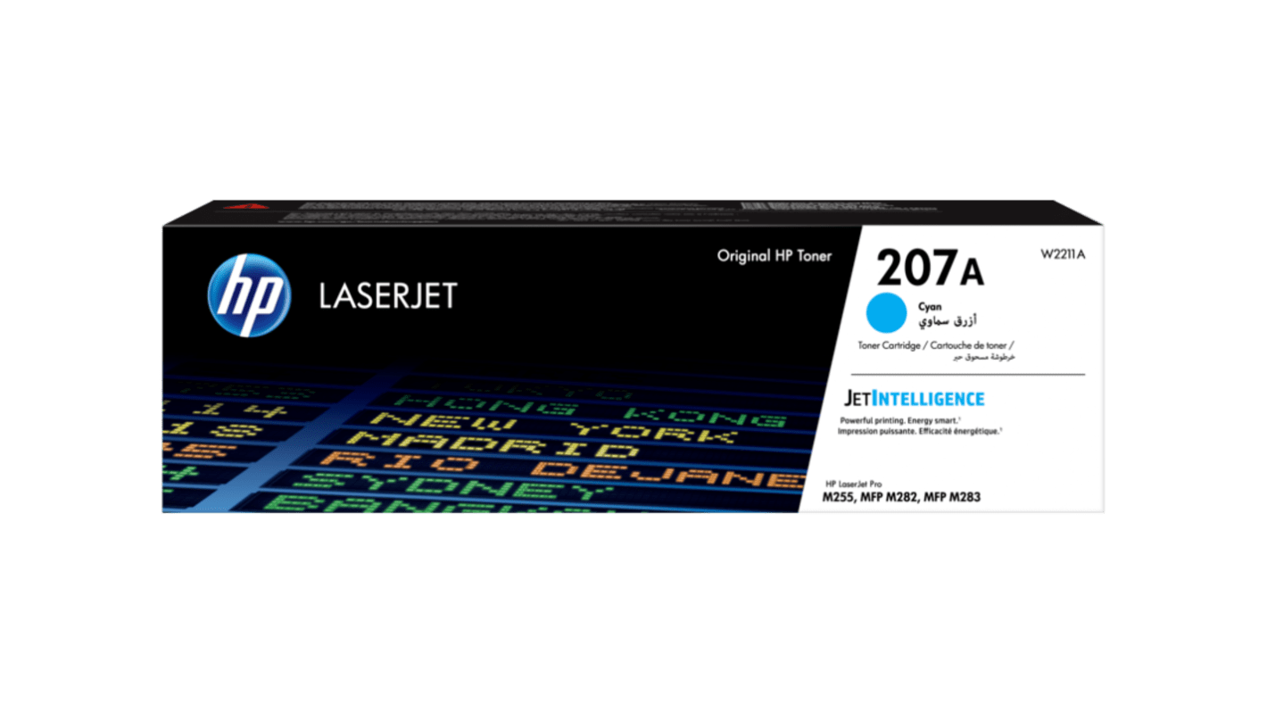 Hewlett Packard W2211A Cyan Toner Cartridge,  HP Compatible