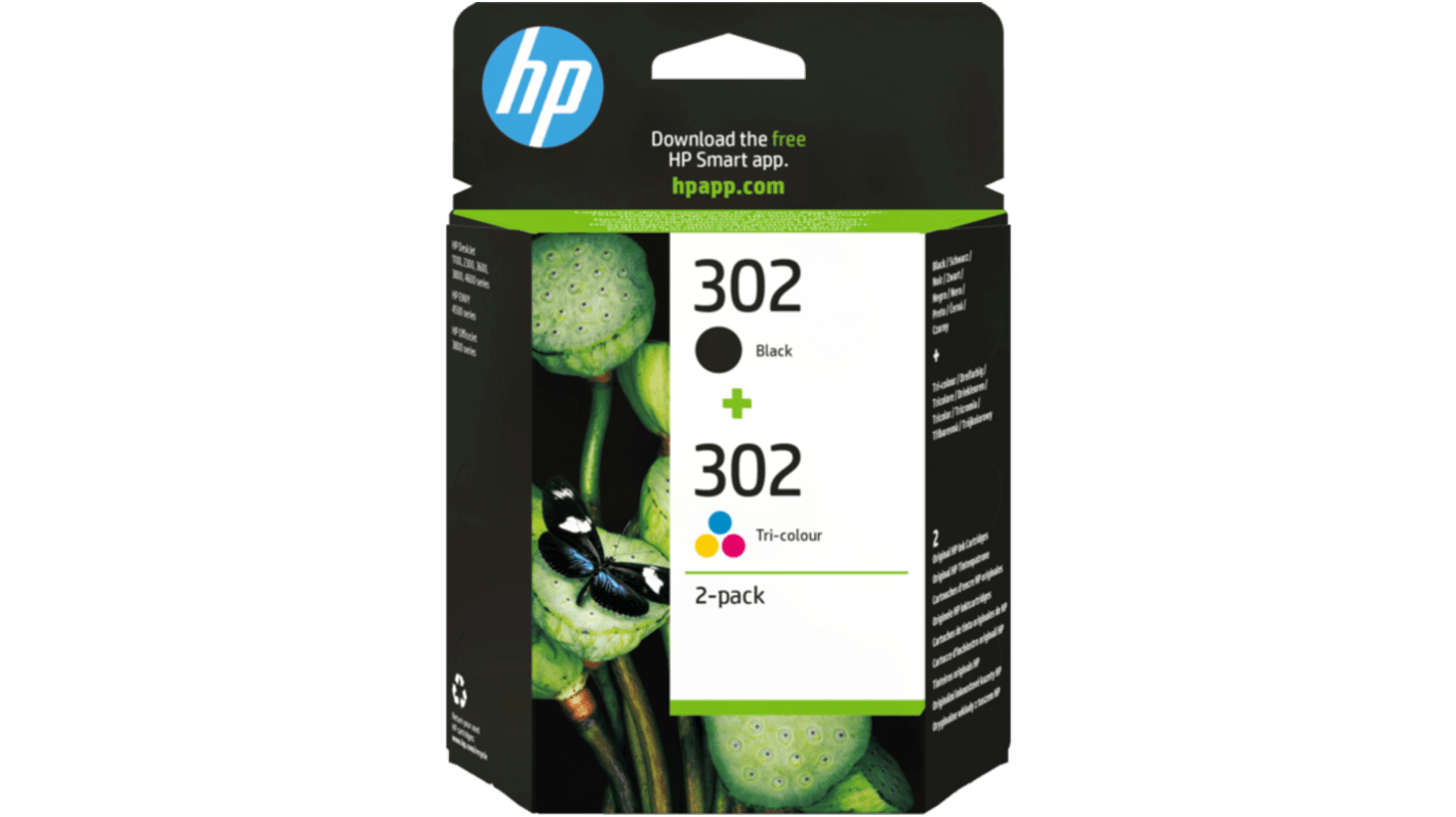HP 黑色墨盒 X4D37AE