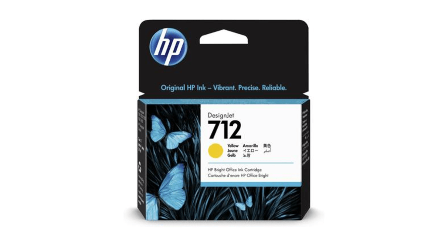 Hewlett Packard 3ED69A Yellow Ink Cartridge