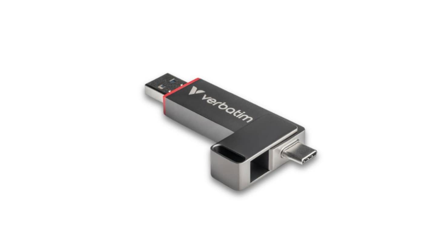 Verbatim 512GBU盘, USB 3.2, 双 QuickStick