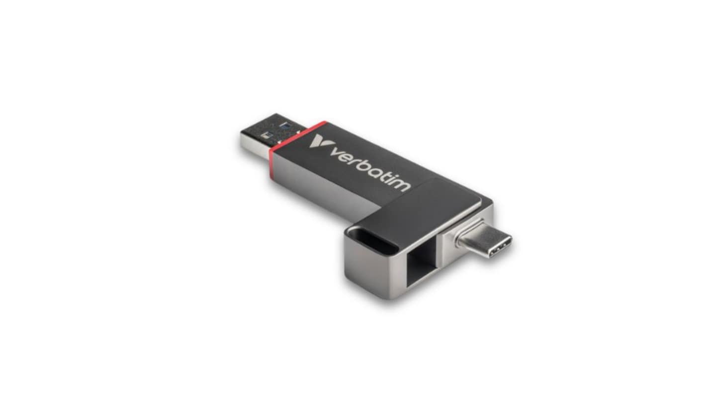 Verbatim USBメモリ 128GB, USB 3.2, 32040
