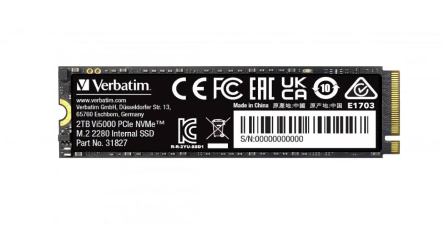 Verbatim Vi5000 2TB M.2 2 TB Internal SSD