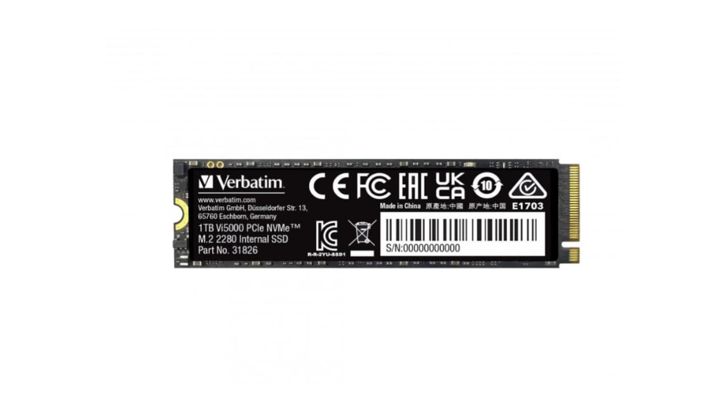 Verbatim Vi5000 1TB M.2 1 TB Internal SSD