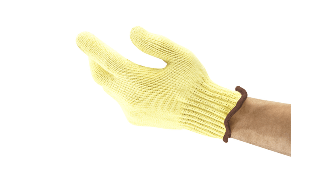 Guanti da lavoro Ansell HyFlex 70-225, Tg. 7, in Kevlar, col. Giallo