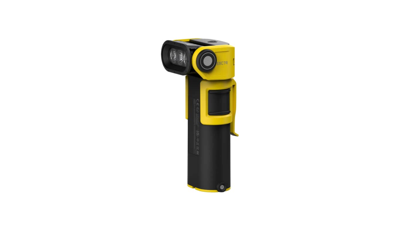 Led Lenser ATEX LED Torch Black, Yellow - Rechargeable 120 → 400 lm