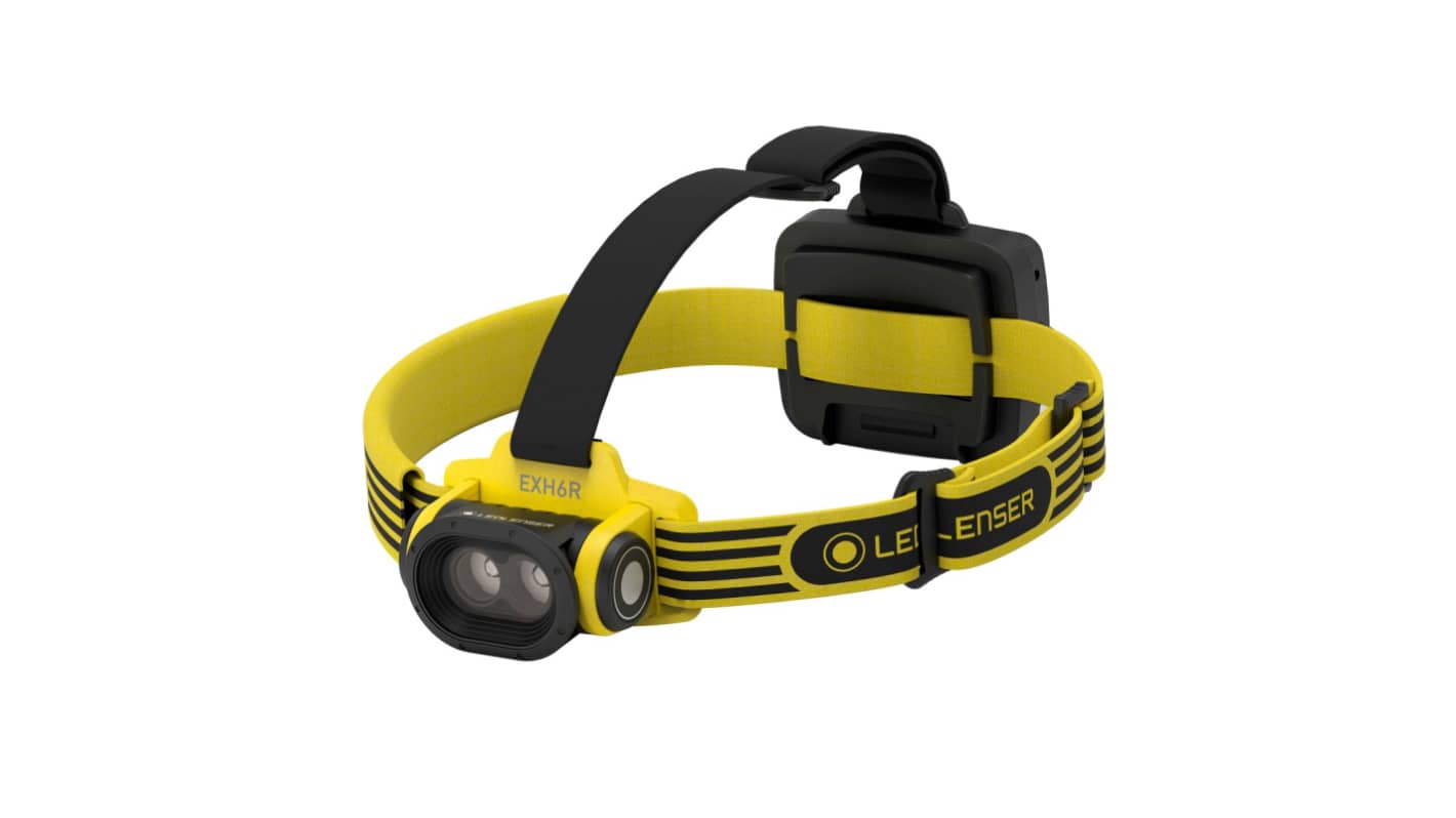 Led Lenser ATEX Head Lamp Head Torch 50 → 250 lm, 170 m Range