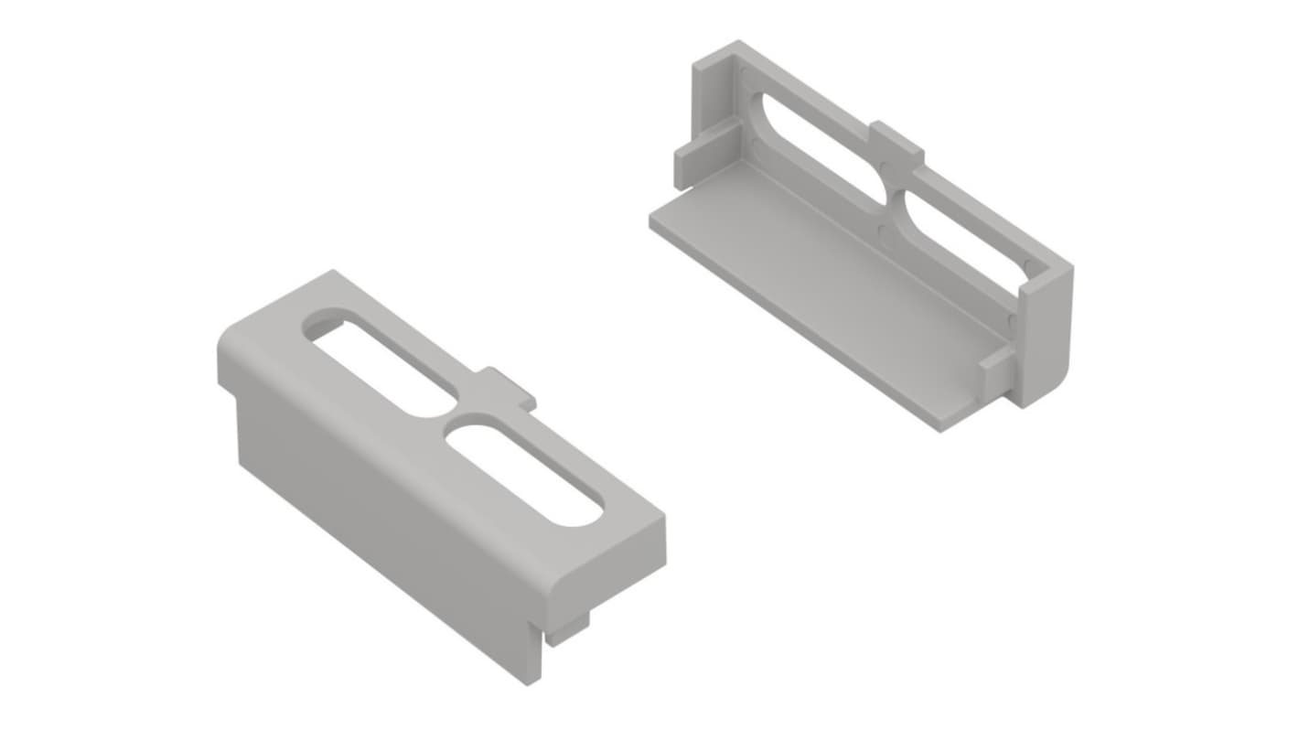 RS PRO Terminal Cover for Use with DIN Rail Enclosure