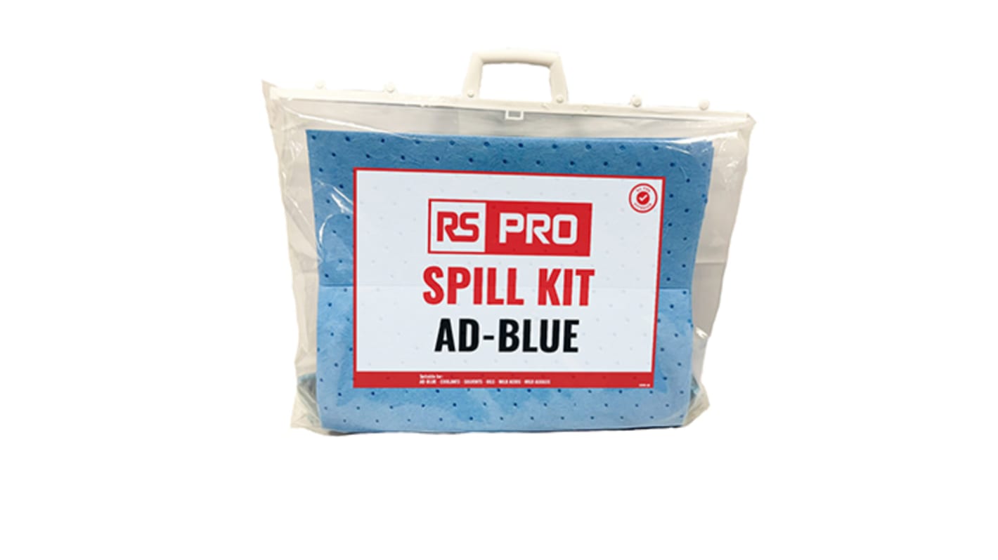 RS PRO 15 L Acid Resistant, Alkali Resistant, Chemical Resistant Spill Kit