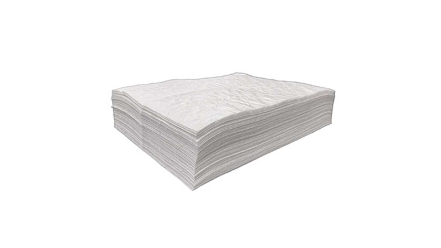 RS PRO Spill Absorbent Pad for Spill Control Use, 30L Capacity, 50 per Pack