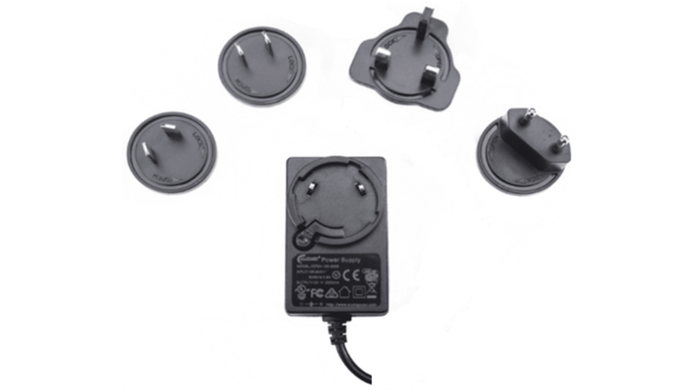 RS PRO 22.5W Plug-In AC/DC Adapter 9V dc Output, 0 → 2.5A Output