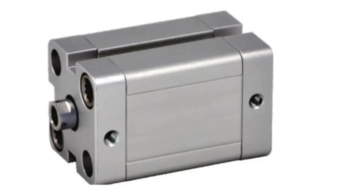RS PRO Pneumatic Piston Rod Cylinder - 20mm Bore, 5mm Stroke, Double Acting