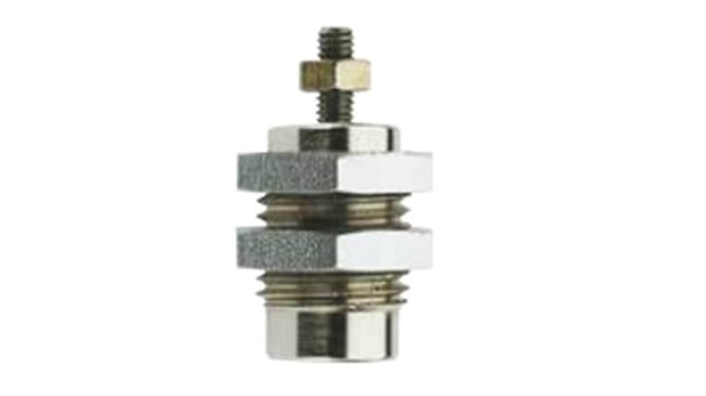 RS PRO Pneumatic Piston Rod Cylinder - 10mm Bore, 15mm Stroke, Single Acting