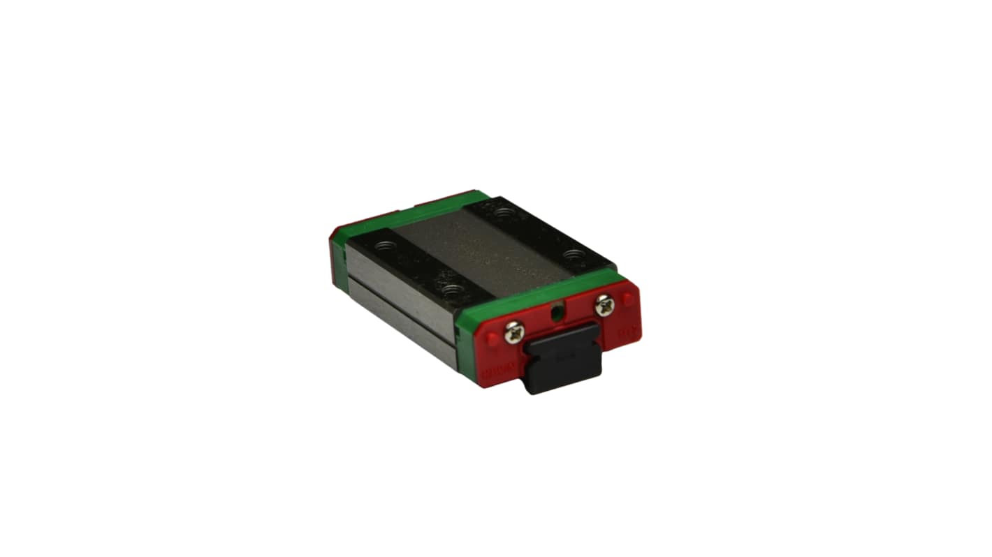 RS PRO 导轨滑块, 用于5mm轨宽, 19mm长 x 12mm宽, 动态0.67kN, 静态1.08kN, H级精度, MGN系列